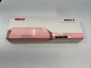 That’s a TYMO ROVY Wave Curling Iron / Hair Waver in pink open box